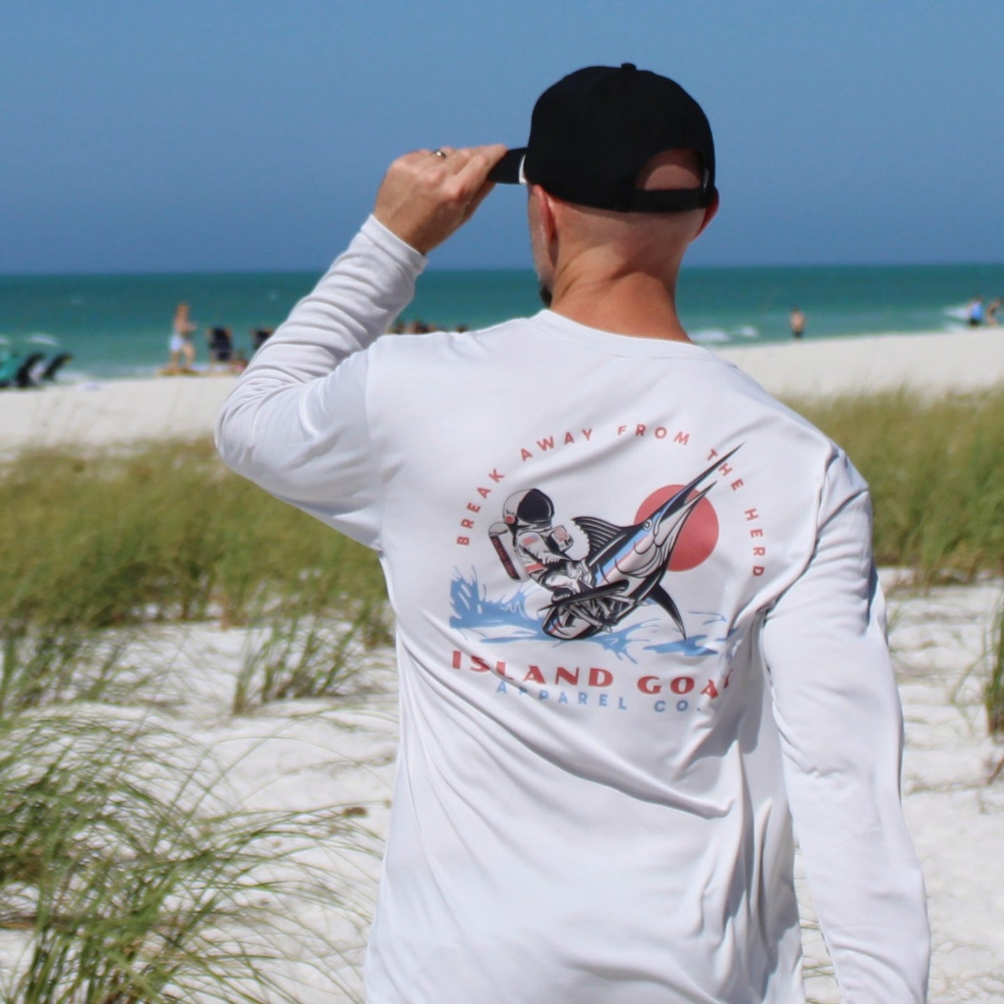 Rocket Man | UPF 50+ Crew Neck Sun Shirt