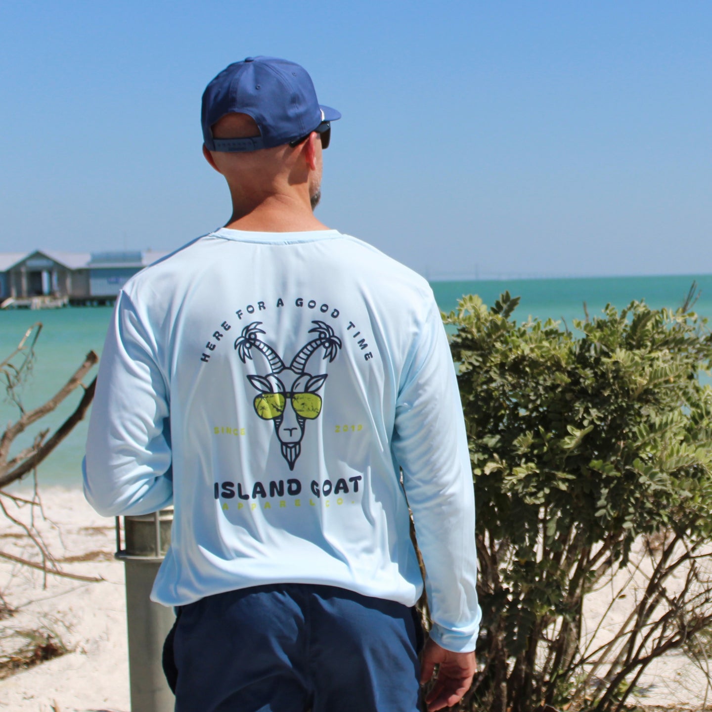 Beach Bum | UPF 50+ Crew Neck Sun Shirt