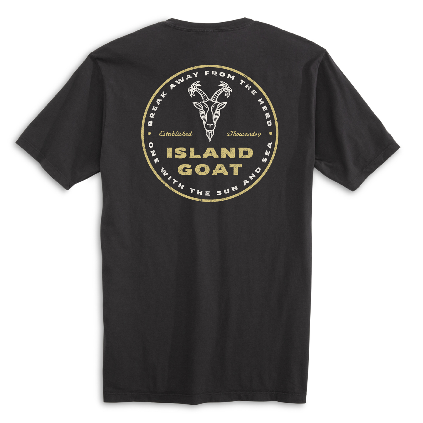Paid in Full | Island Goat Pocket Tee - Black