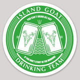 Drinking Team Sticker