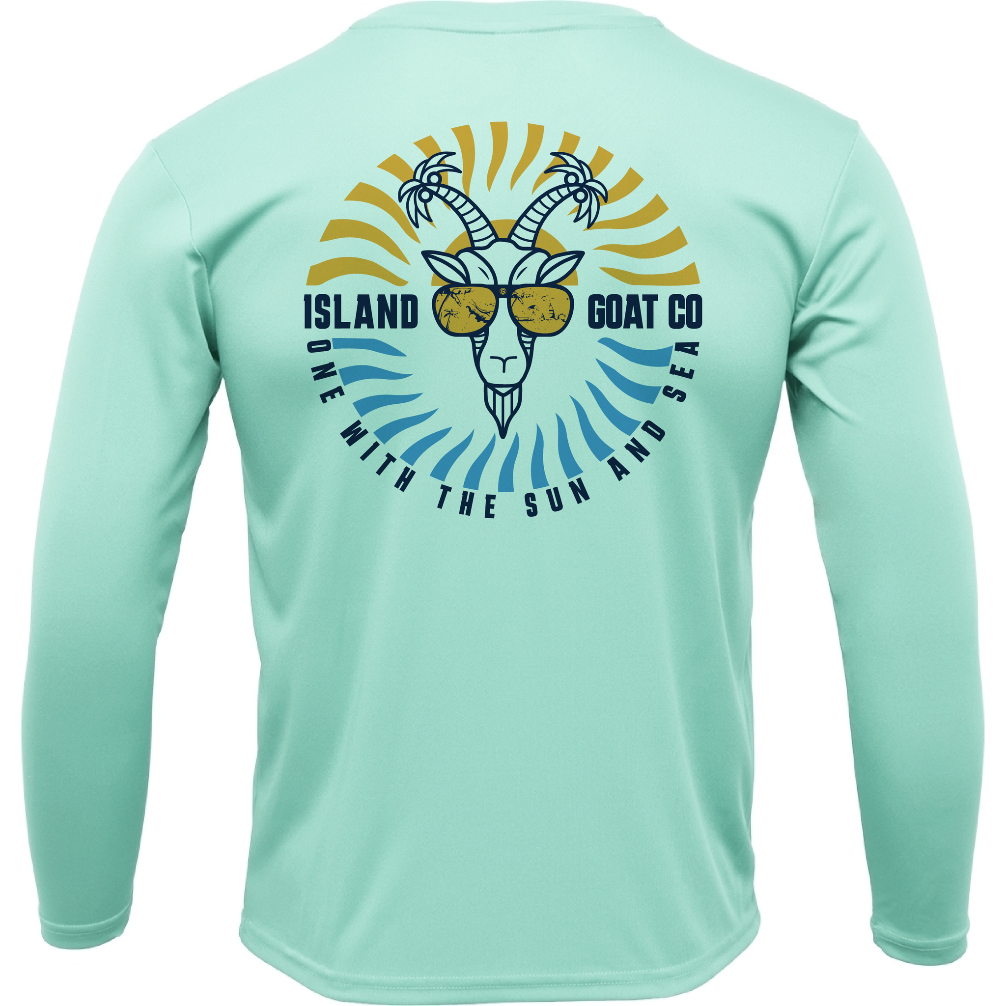 Day Trip | Island Goat UPF 50+ Crew Neck Sun Shirt Day Trip | Island Goat UPF 50+ Crew Neck Sun Shirt
