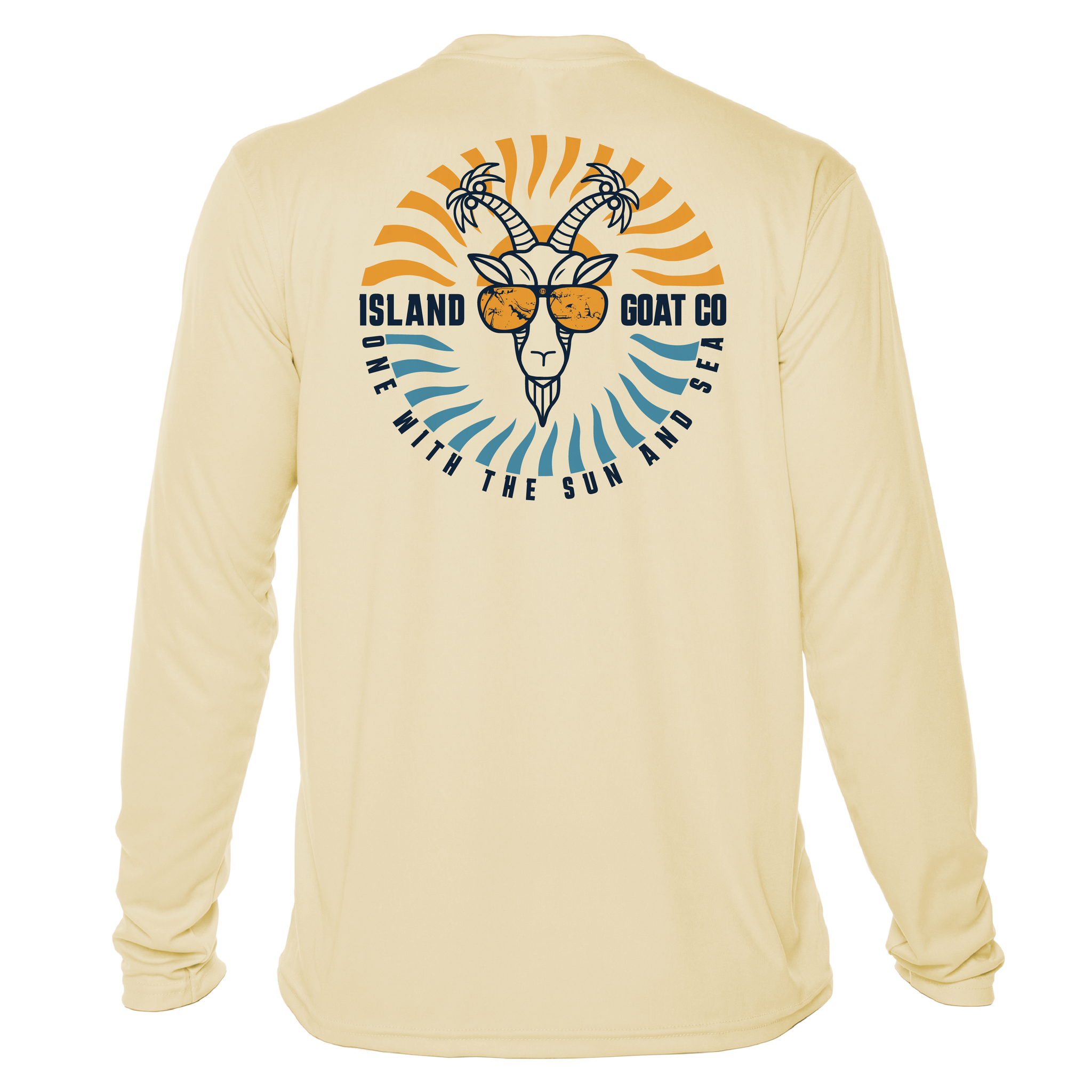 Day Trip | Island Goat UPF 50+ Crew Neck Sun Shirt Day Trip | Island Goat UPF 50+ Crew Neck Sun Shirt