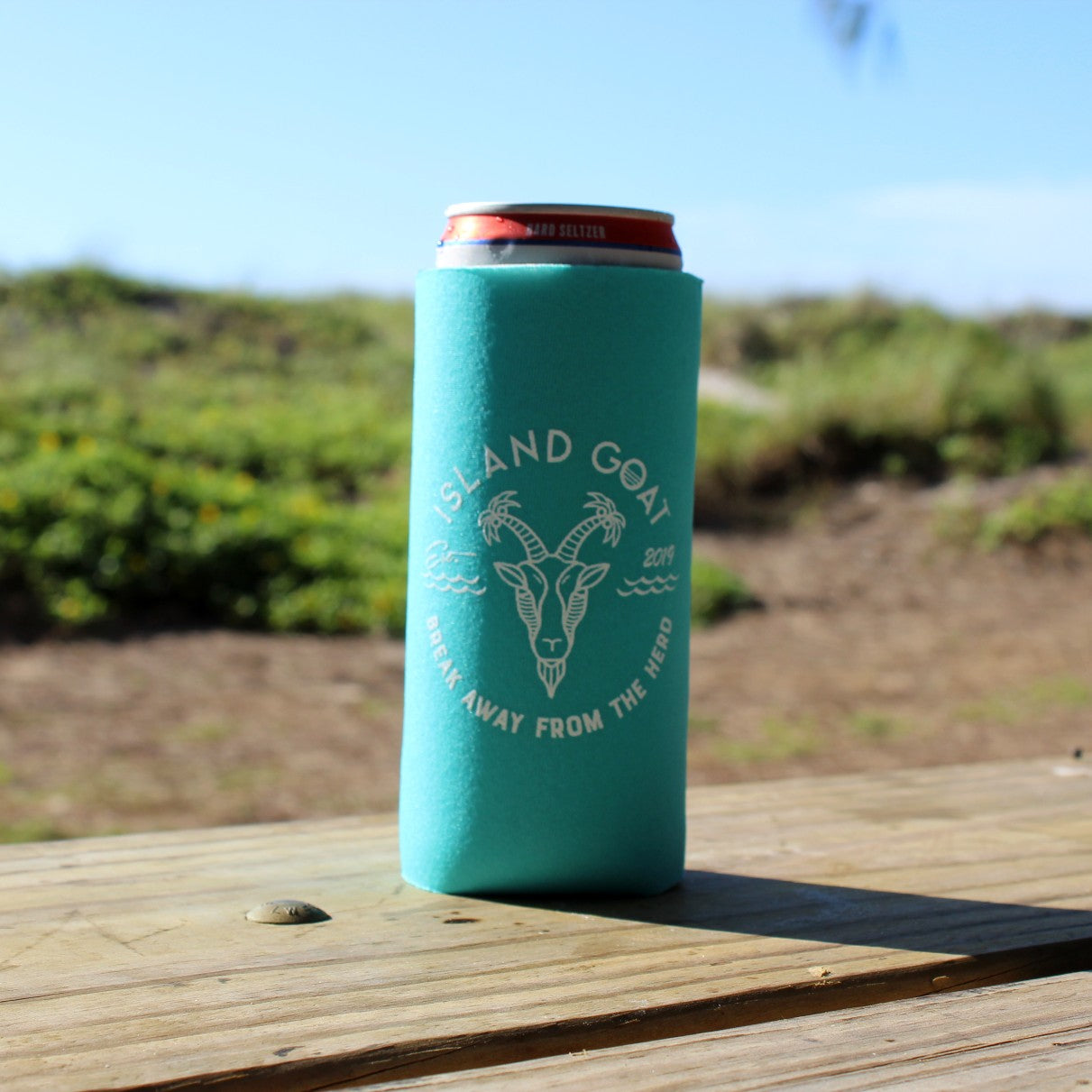 Take 'Er Easy Slim Can Koozie