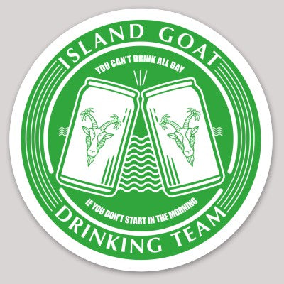 Drinking Team Sticker